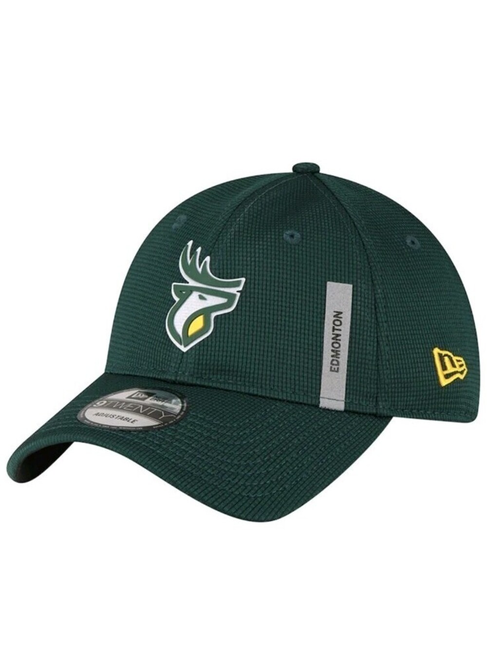 CFL Edmonton Elks New Era Sideline 9TWENTY Adjustable Hat Green One Size Fit
